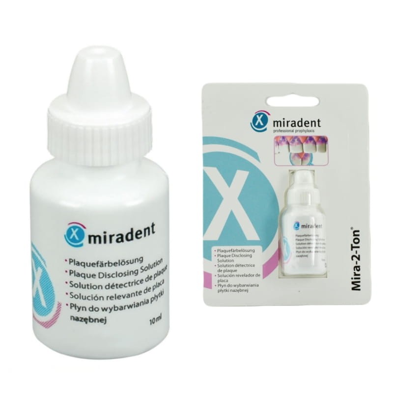 MIRADENT MIRA-2-TON - preparat do wybarwiania płytki nazębnej 10ml