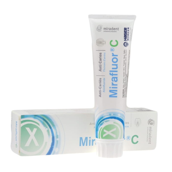 MIRAFLUOR C - pasta do zębów 100ml