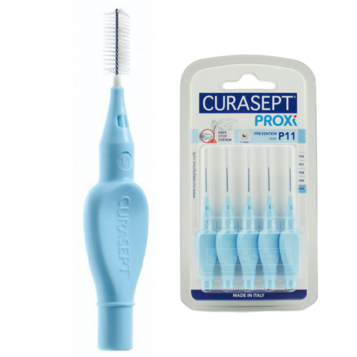 CURASEPT PROXI NIEBIESKIE P11 - szczoteczki międzyzębowe 5 szt.