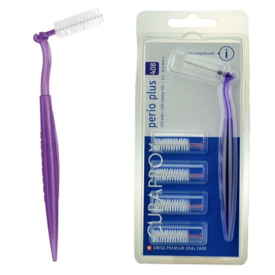 CURAPROX CPS 408 PERIO PLUS - szczoteczki międzyzębowe