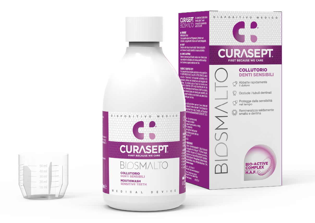 Curasept Biosmalto Sensitive płyn