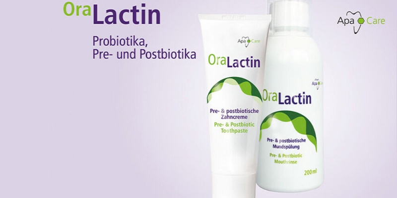 APACARE ORALACTIN - pasta stabilizująca florę bakteryjną jamy ustnej