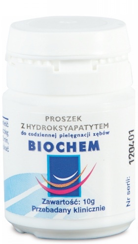 BIOCHEM - proszek z hydroksyapatytem do codziennej pielęgnacji zębów