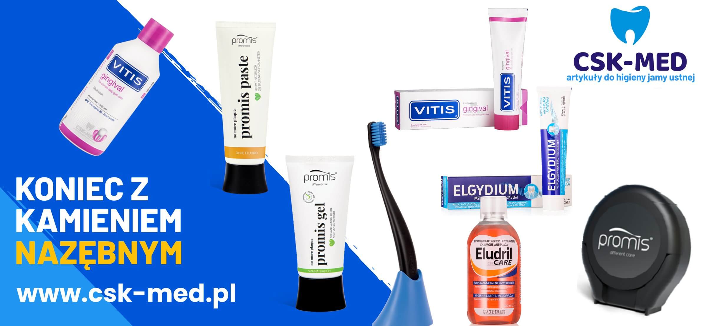 Produkty usuwające kamień nazębny