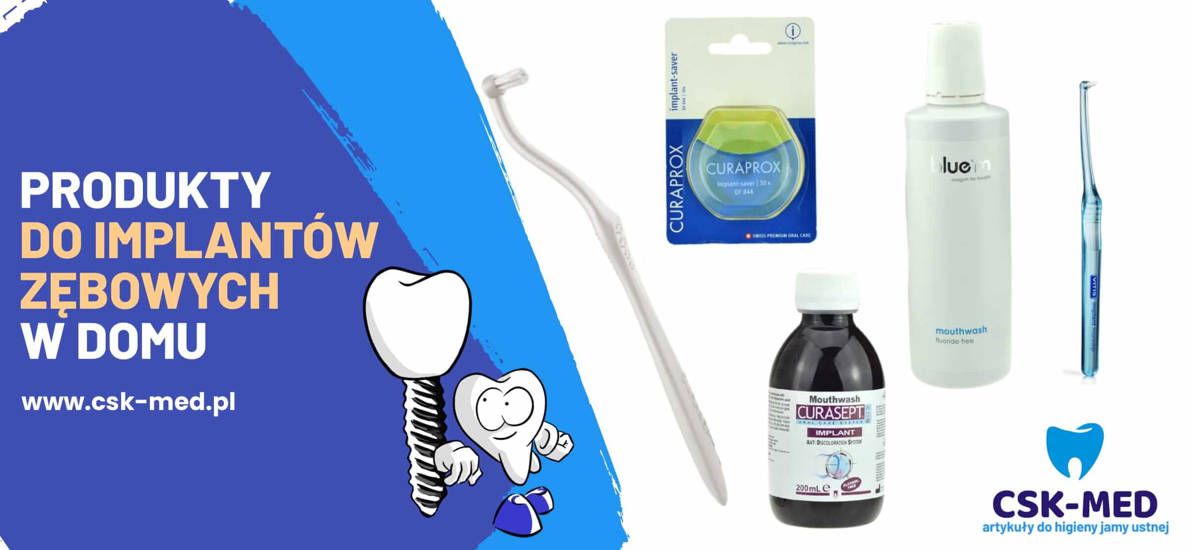 Produkty do implantów zębowych