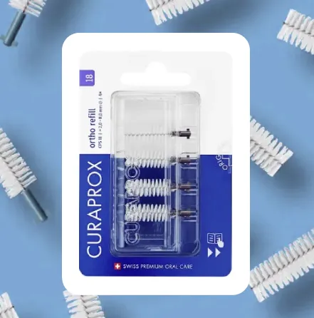curaprox ortho refil cps 18 4szt