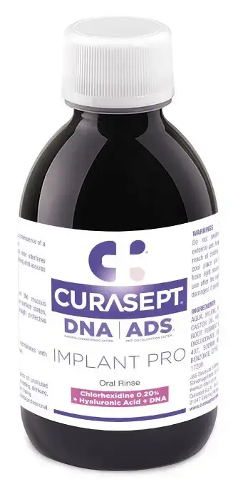 CURASEPT ADS DNA IMPLANT PRO - płyn do płukania z chlorheksydyną 0,2%
