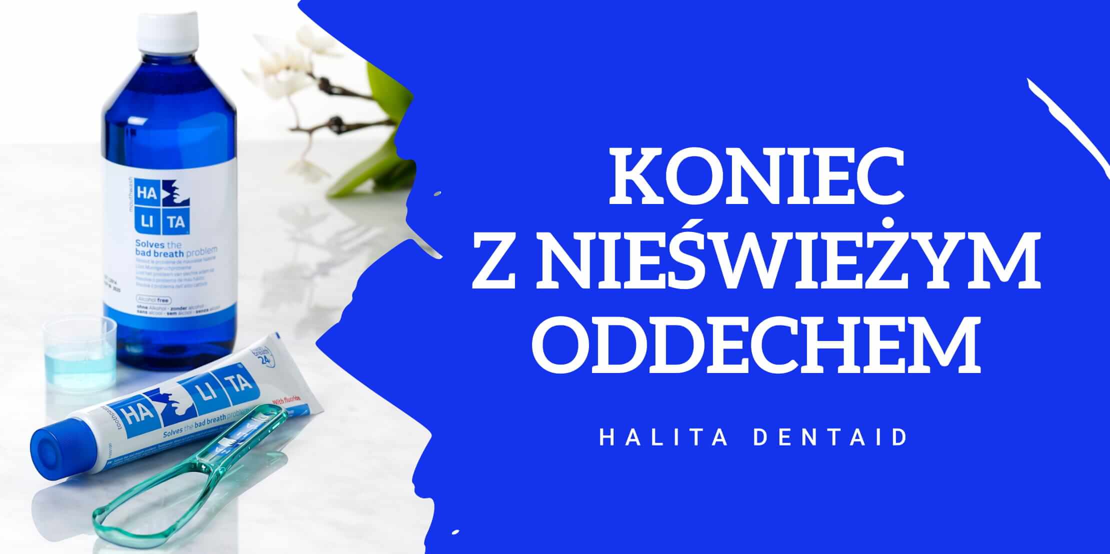 Halita produkty na nieświeży oddech