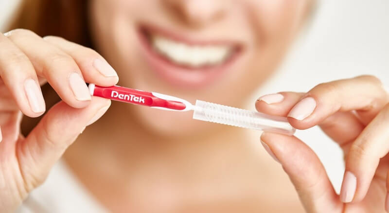 DENTEK EASY BRUSH ROZMIAR 2 - szczoteczki międzyzębowe