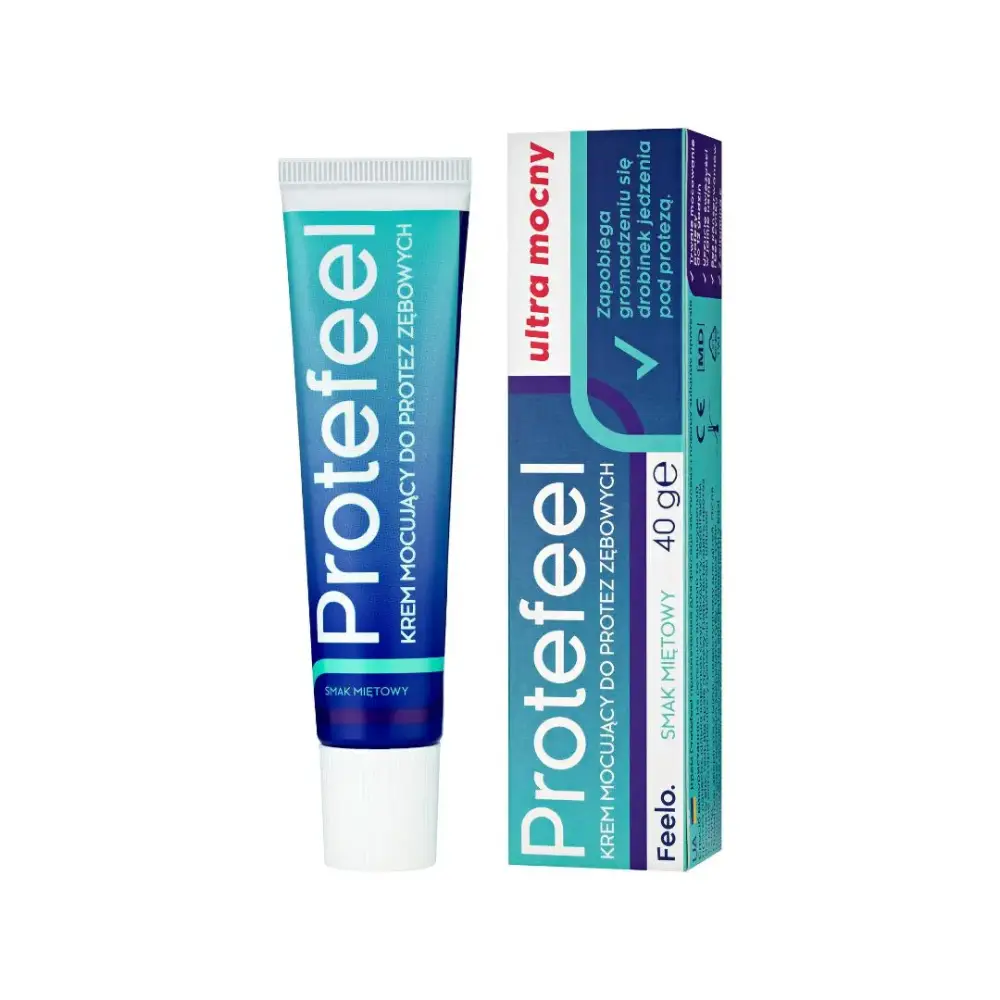 Feelo Protefeel – krem mocujący do protez zębowych 45 g