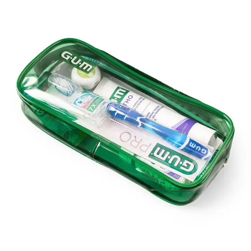GUM ORTHO - zestaw ortodontyczny dla osób noszących aparat ortodontyczny nakładkowy