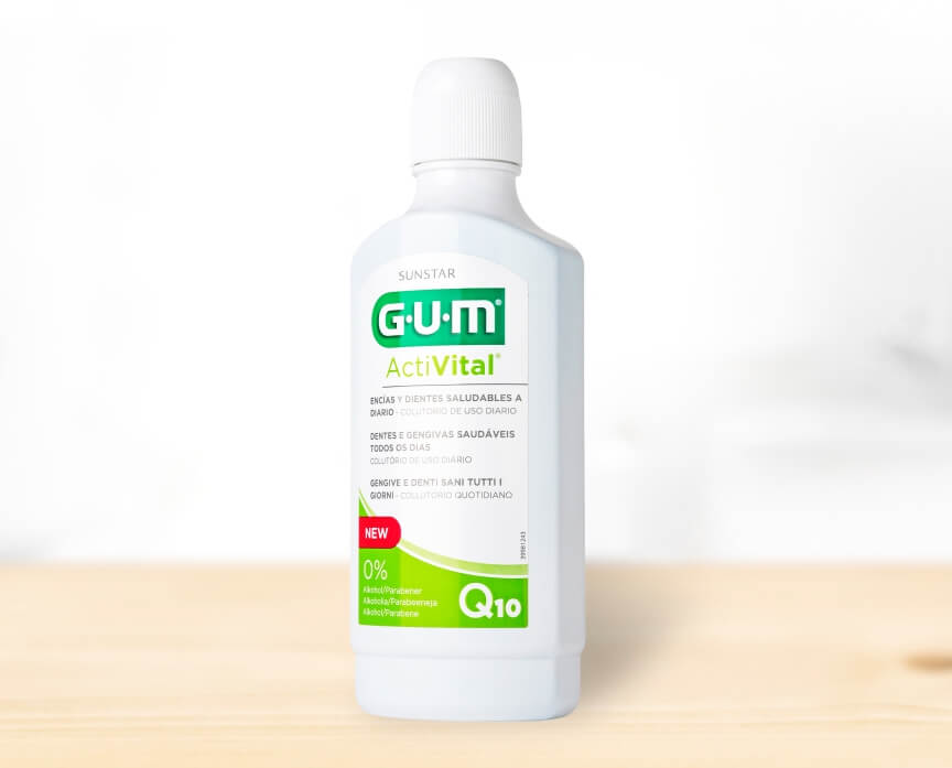 Gum Activital płyn do płukania z koenzymym q10