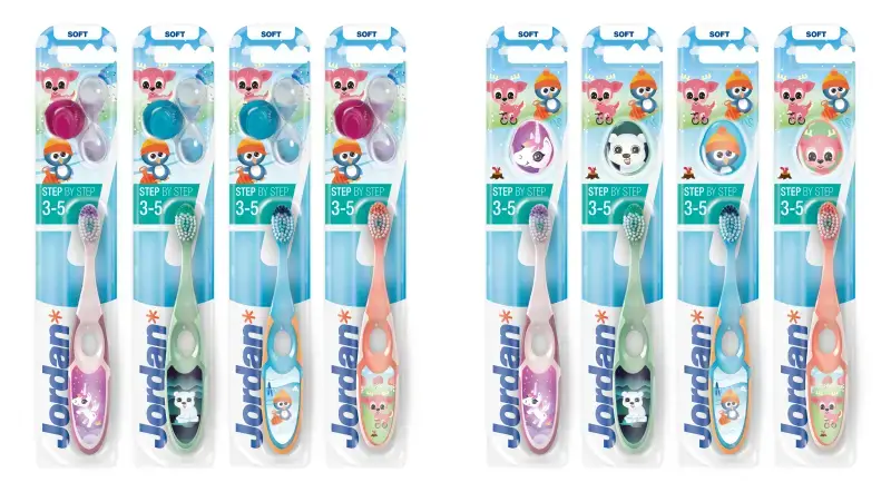 JORDAN STEP SOFT - szczoteczka do zębów dla dzieci 3-5 lat