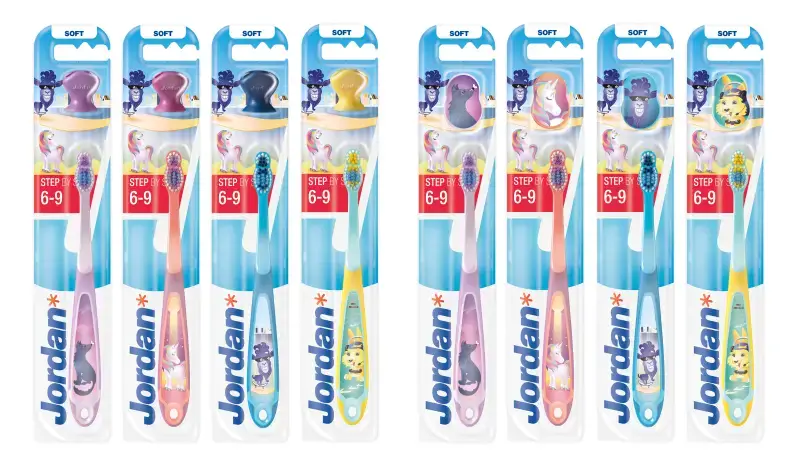 JORDAN STEP SOFT - szczoteczka do zębów dla dzieci 6-9 lat
