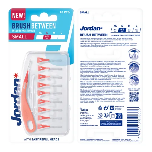 jordan szczoteczki miedzyzebowe 0.5mm 