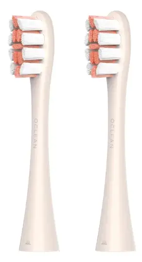 OCLEAN P1C8 PROFESSIONAL CLEAN - końcówki wymienne do szczoteczki sonicznej Oclean złote
