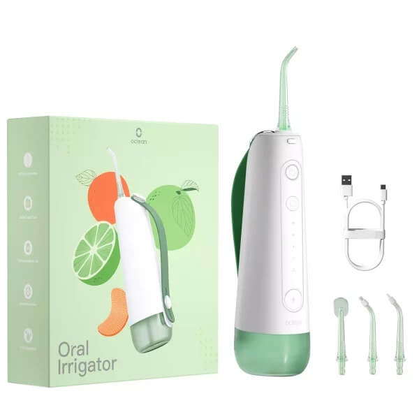 OCLEAN W10 - irygator dentystyczny bezprzewodowy zielony