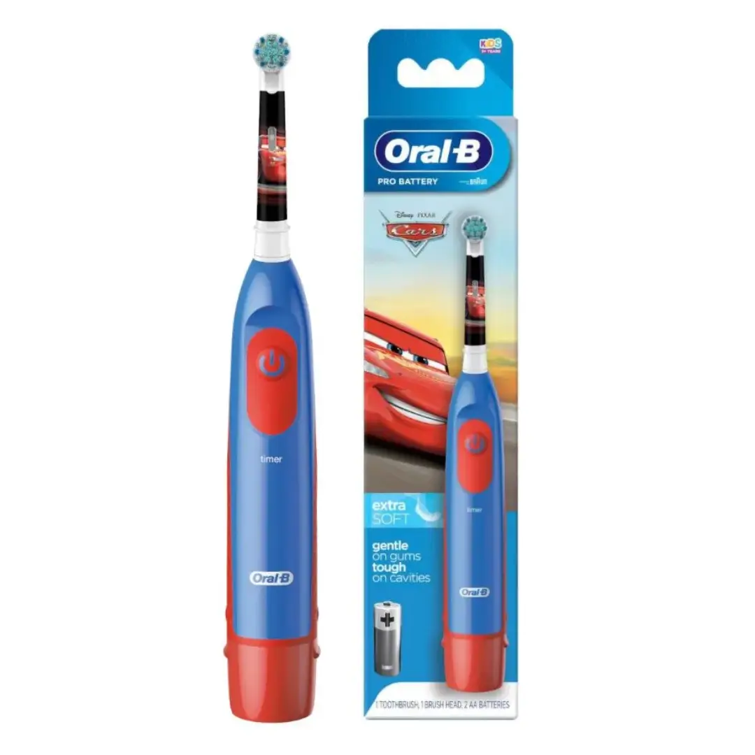  ORAL-B Pro Battery Cars Auta szczoteczka elektryczna dla dzieci na baterie od 3 roku życia