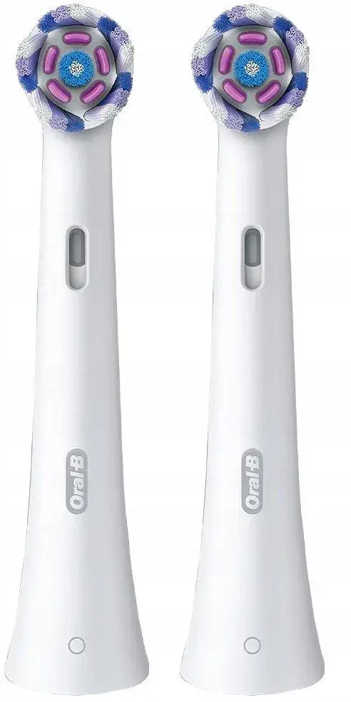ORAL-B iO RB WW-2 RADIANT WHITE - końcówki do szczoteczki elektrycznej białe