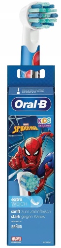 ORAL-B STAGES POWER KIDS SPIDERMAN - końcówki do szczoteczki