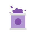 ORTHOMAX - zestaw ortodontyczny fioletowy