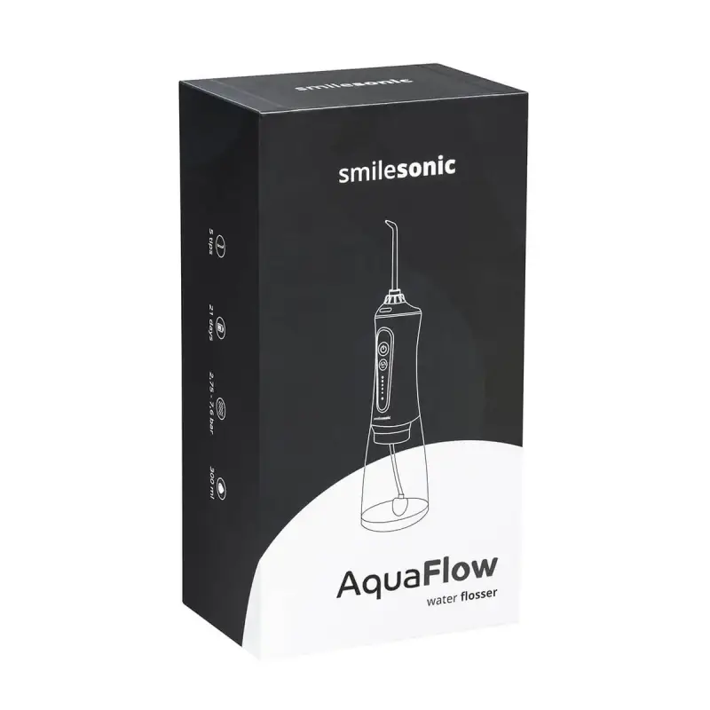 SMILESONIC AQUAFLOW - irygator bezprzewodowy czarny