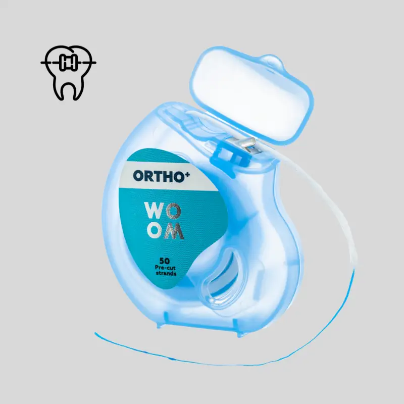 WOOM ORTHO+ - ortodontyczna nić dentystyczna