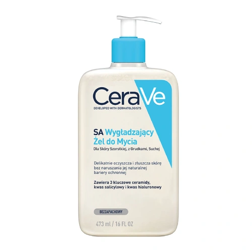 CeraVe SA Smooting Cleanser – pieniący się żel oczyszczający z kwasem salicylowym