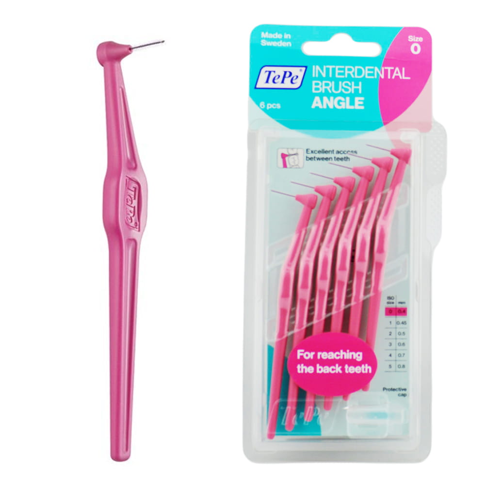 TePe Angle szczoteczki międzyzębowe - różowe