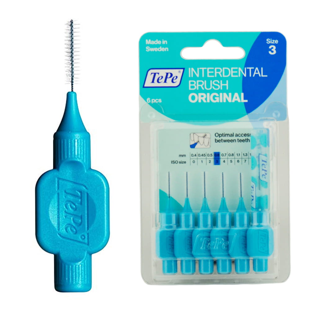 TePe szczoteczki międzyzębowe - niebieskie