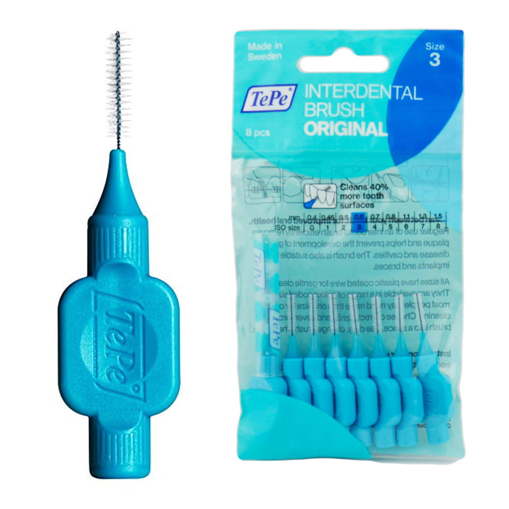 TePe szczoteczki międzyzębowe - niebieskie