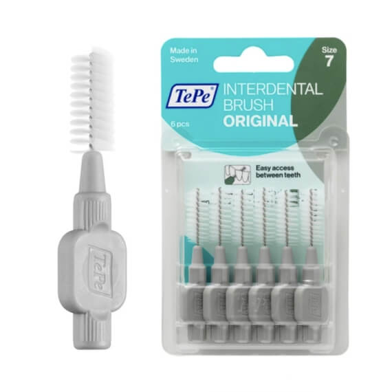 TePe szczoteczki międzyzębowe - szare 1,3mm 6 szt.