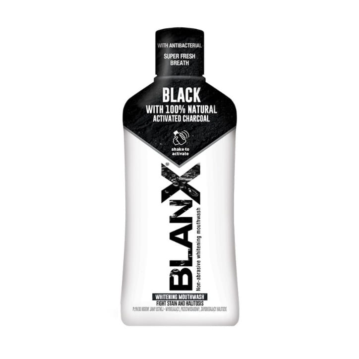 BLANX BLACK - płyn wybielający do płukania jamy ustnej