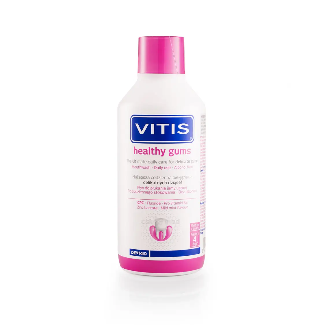 VITIS HEALTHY GUMS - płyn do płukania na problemy z dziąsłami 500ml